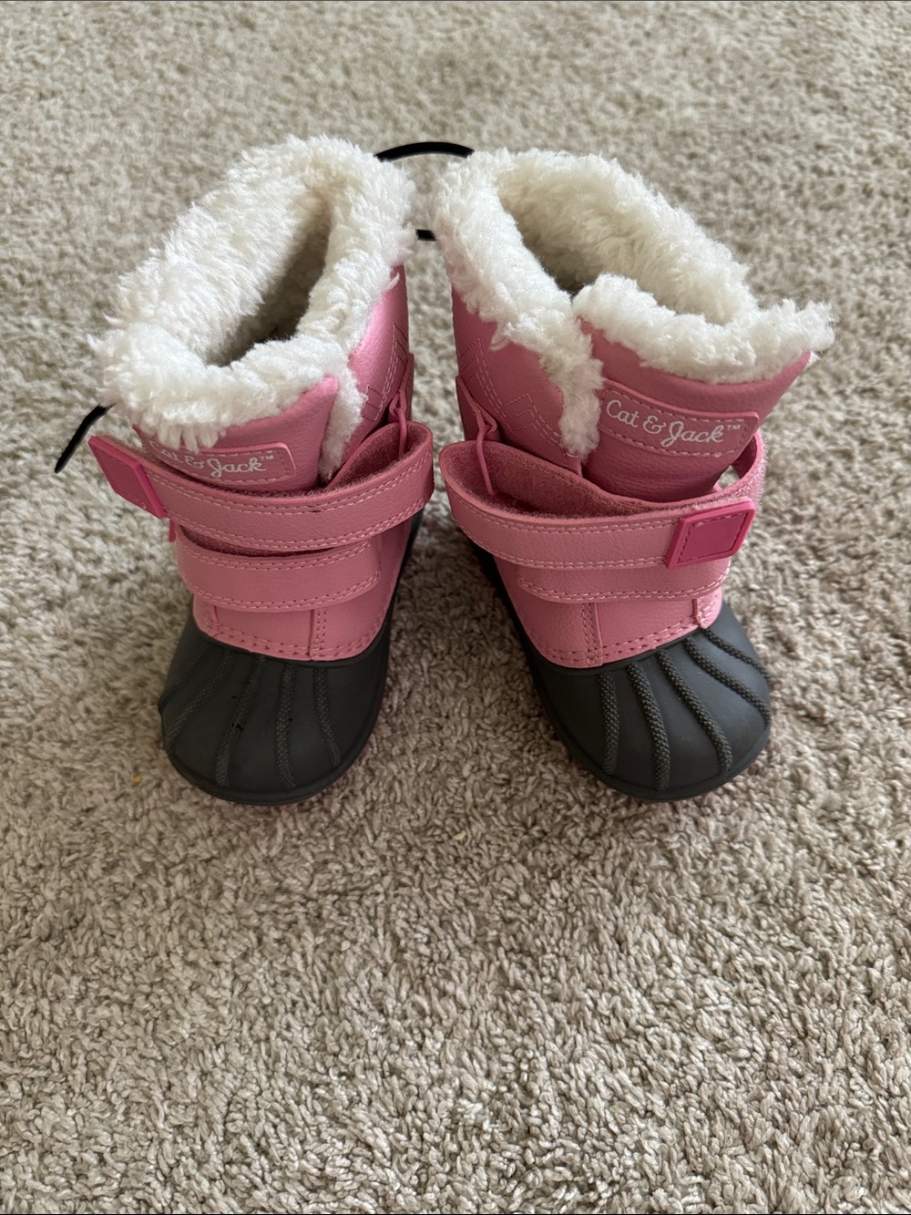 Cat & Jack Toddler snow boots- 6